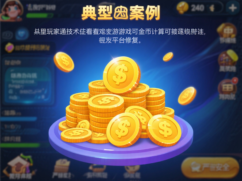 一个典型的案例是某玩家通过技术手段发现游戏内金币计