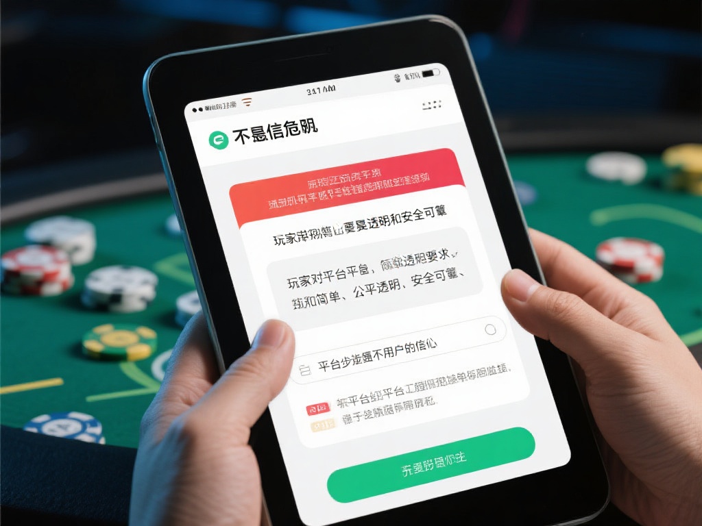 软件开元棋牌真实性存疑,玩家信任危机待解 (软件开元棋牌真实性存疑,玩家信任危机亟待解决之道) 值得注意的是,信任危机并非无解。玩家对平台的要求其